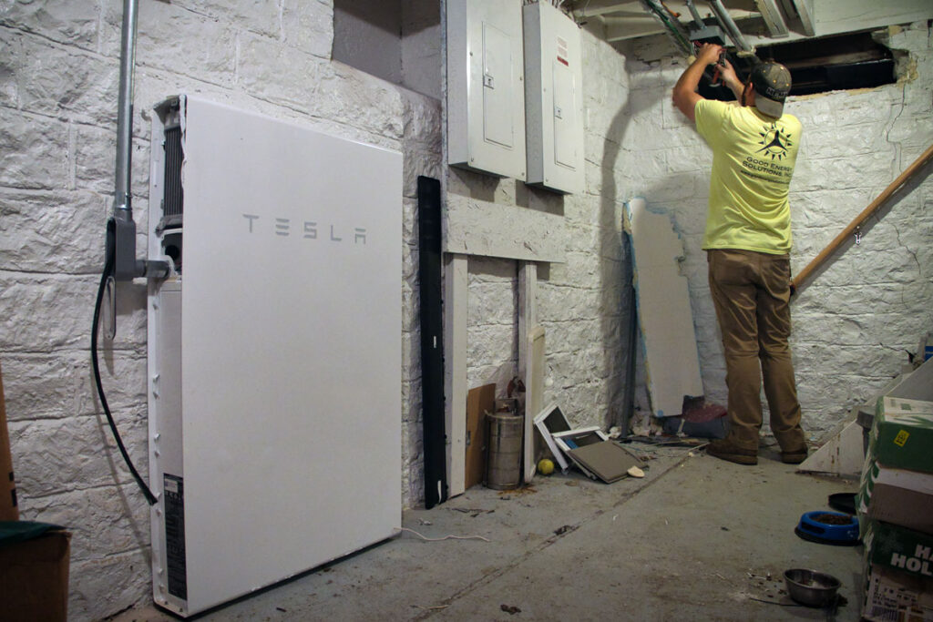 Tesla Powerwall Installed by Good Energy Solutions